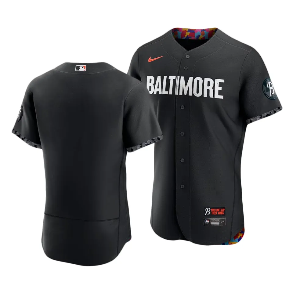 Super Sale, 70 Baltimore Orioles Jersey 2024 City Connect Black